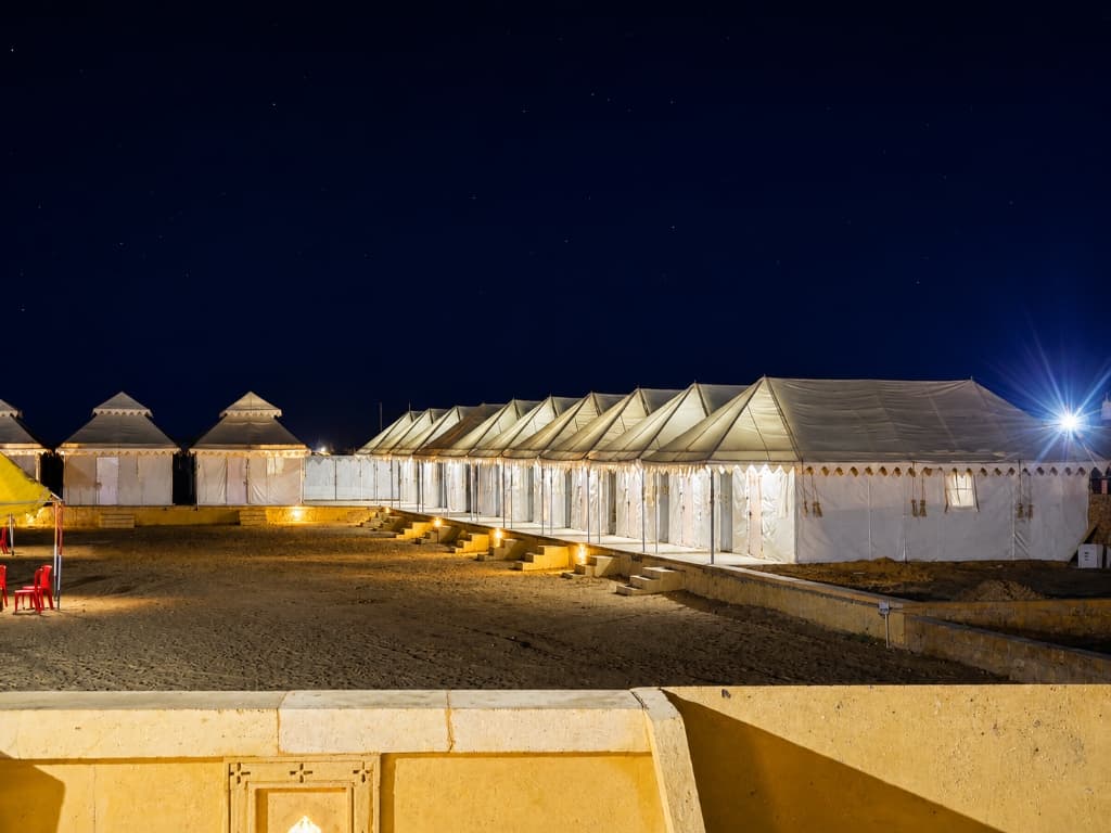 Luxury Desert Resort in Jaisalmer's Sam Sand Dunes